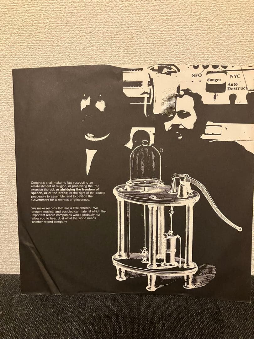 USオリジ青ラベル　FRANK ZAPPA HOT RATS