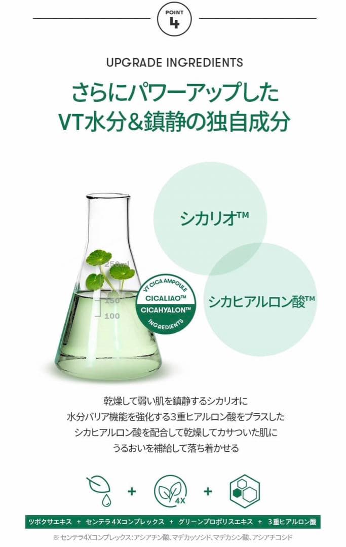 VT/ シカ+スーパーヒアルロン+エクソソーム+ビタライトマスク