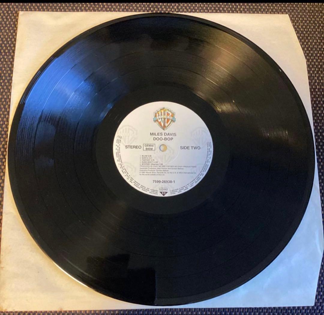(USED)MILES DAVIS doo-bopアナログレコード フランス盤