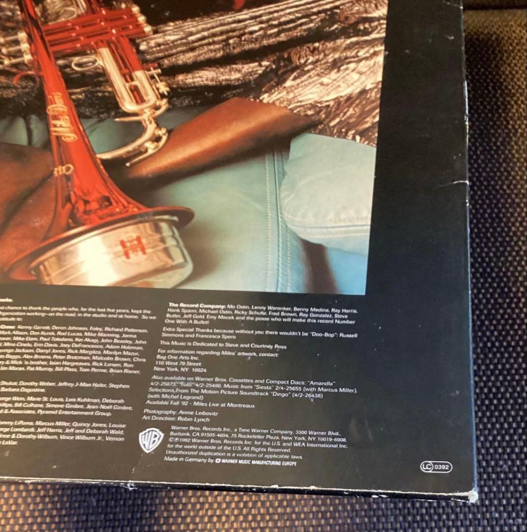 (USED)MILES DAVIS doo-bopアナログレコード フランス盤