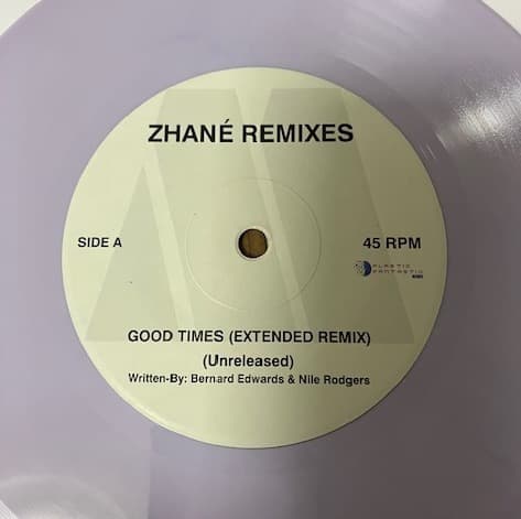 Zhane - Hey Mr. D.J. / Good Times 7インチ