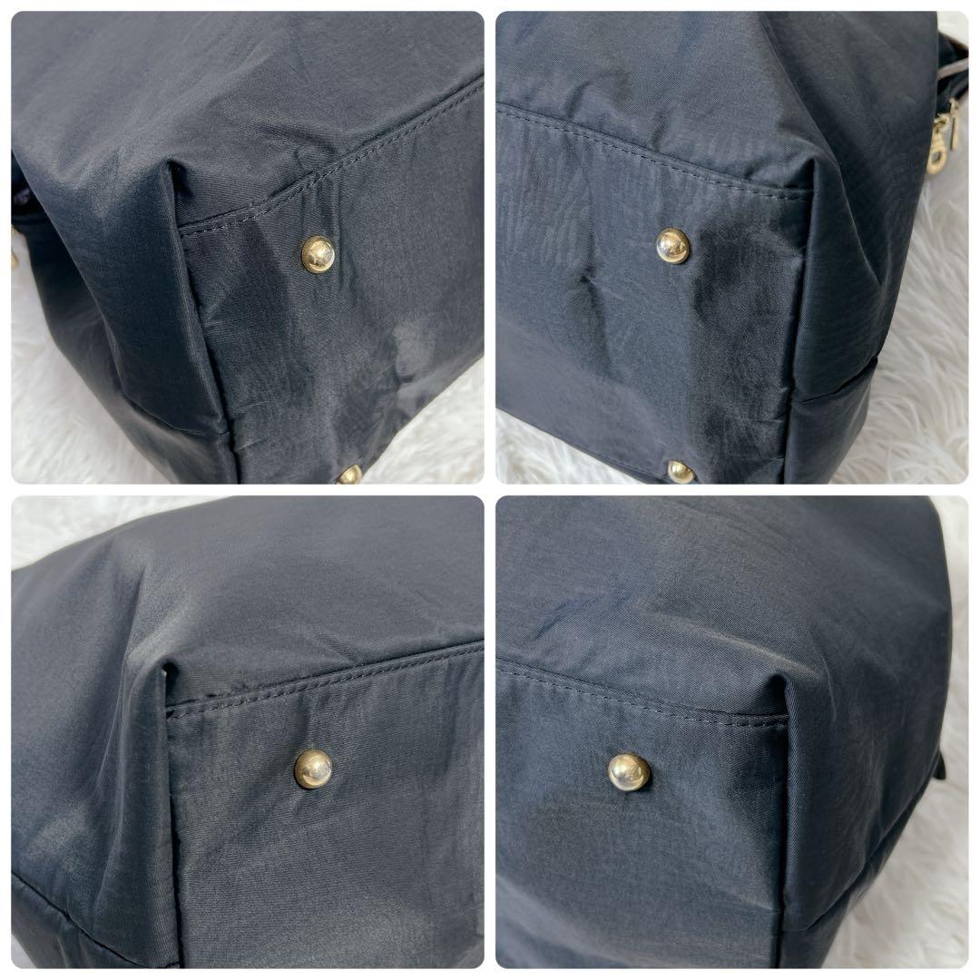 ✨美品✨BALENCIAGA バレンシアガ デカロゴ ナイロン ボストンバッグ