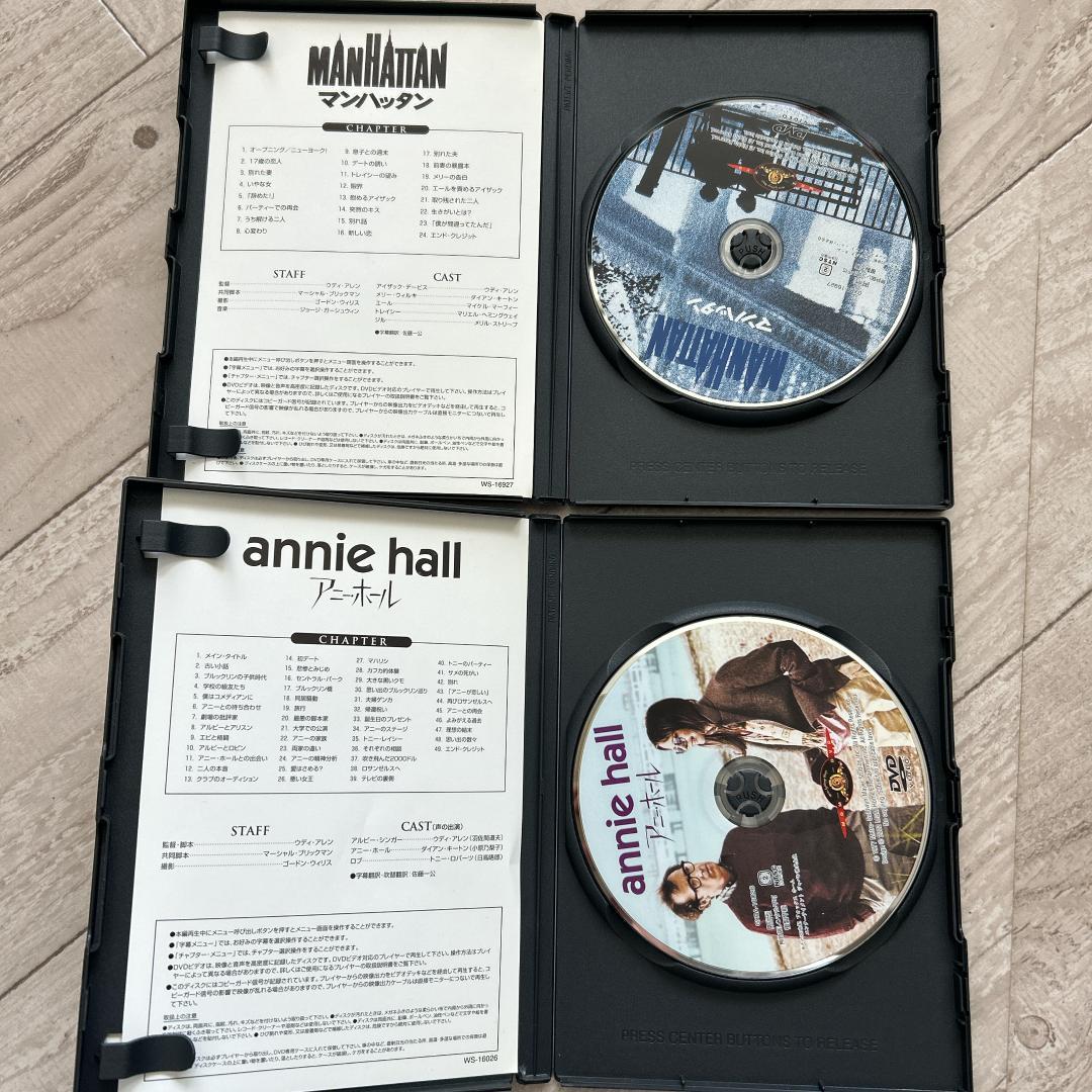 ウディ・アレン コレクションBOX：DVD　6枚