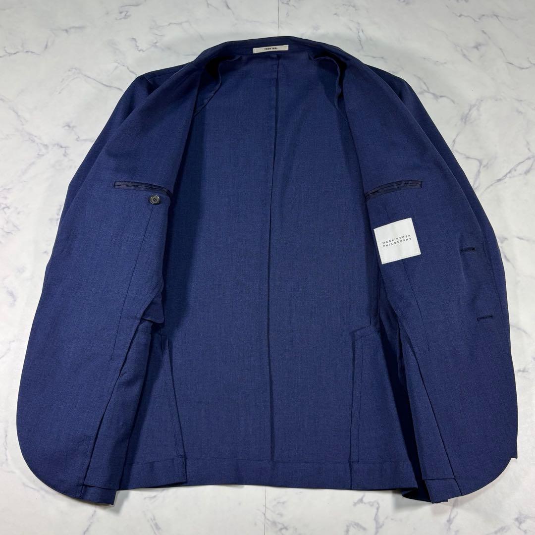 マッキントッシュフィロソフィー トロッター ジャケット ネイビー 40L