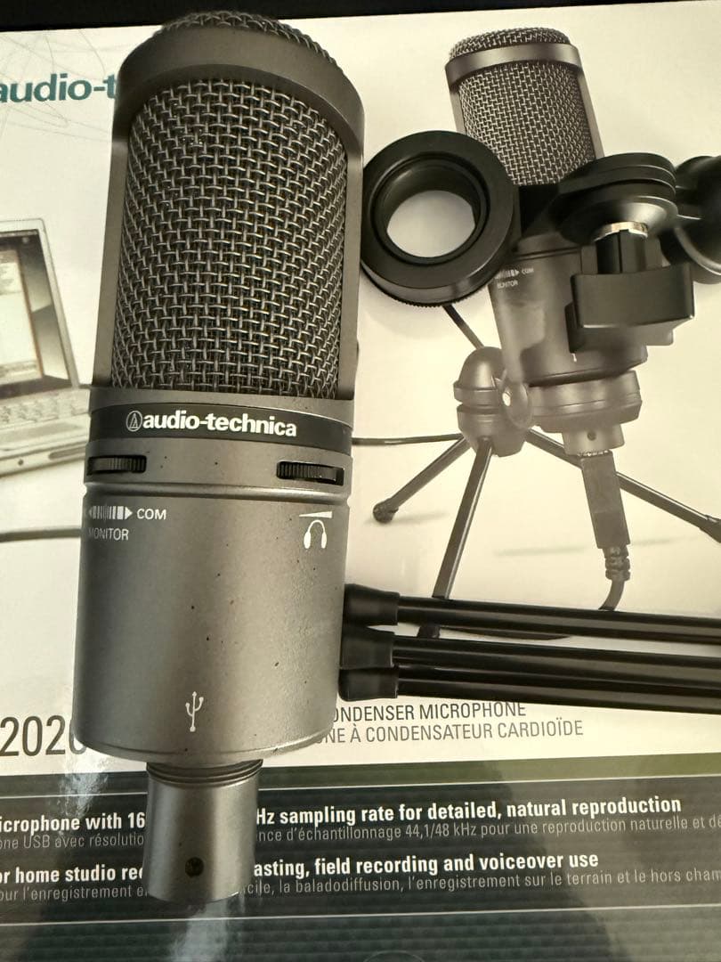 Audio-Technica AT2020USB+ コンデンサーマイク
