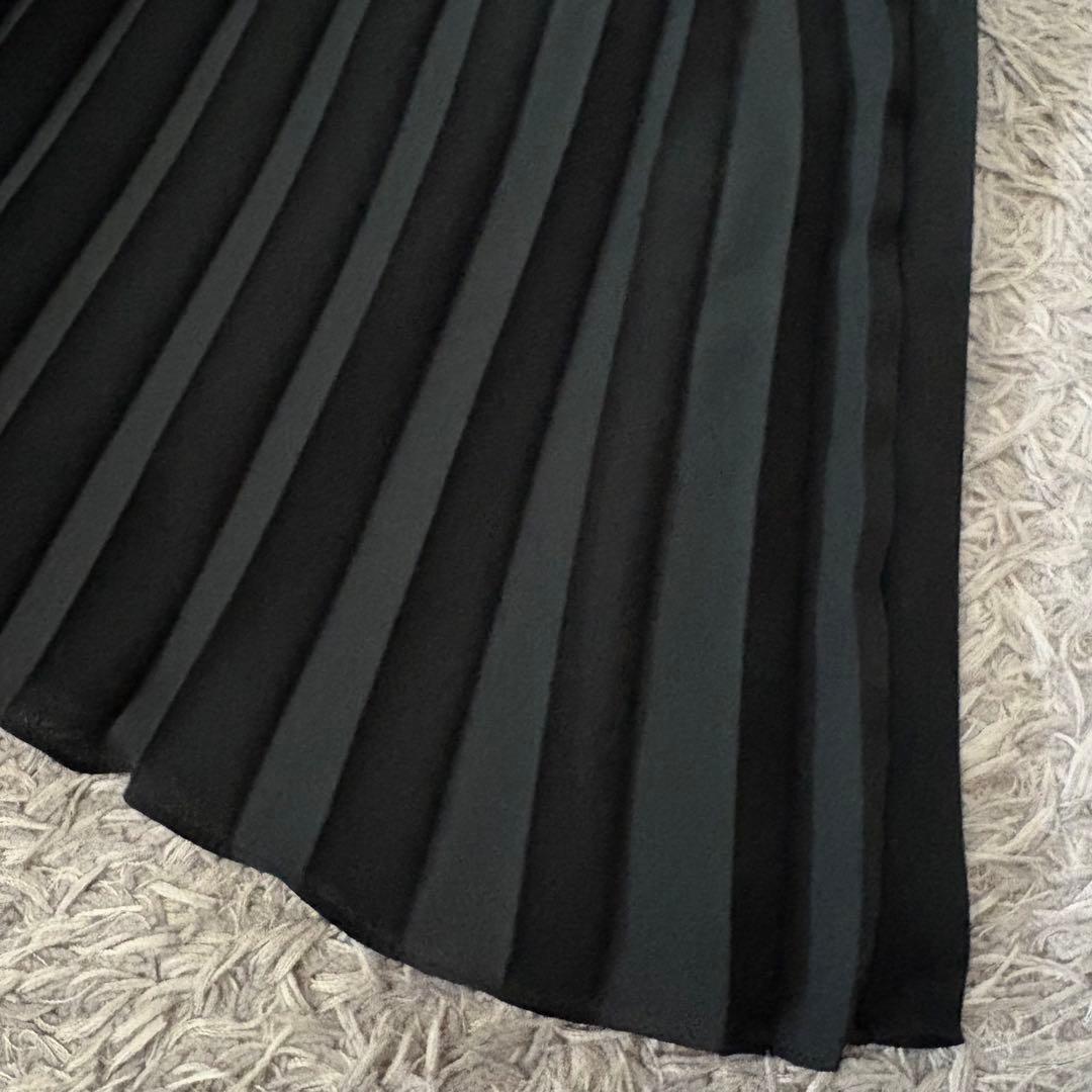 【美品】POLO RALPH LAUREN ブラック プリーツスカート ポロ