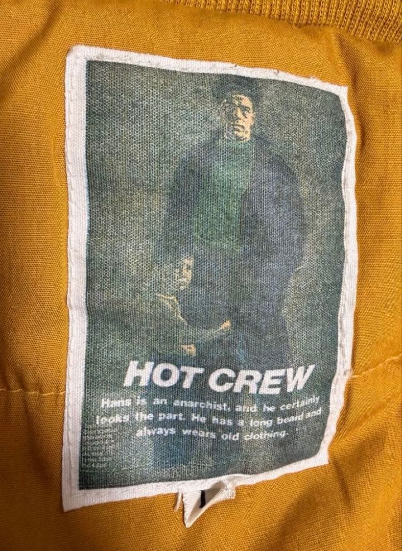 希少archive 80s HOT CREW 中綿 Tech Jacket 短丈