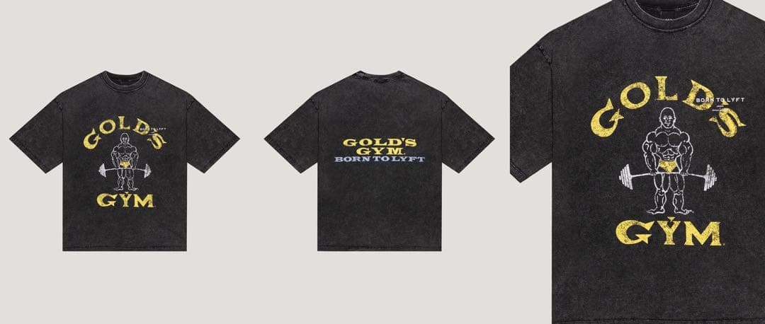 LYFT リフト　ゴールドジム　Tシャツ