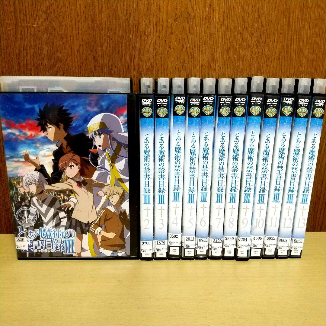 とある魔術の禁書目録(インデックス)　1期～3期　全29本→30本(+劇場版)