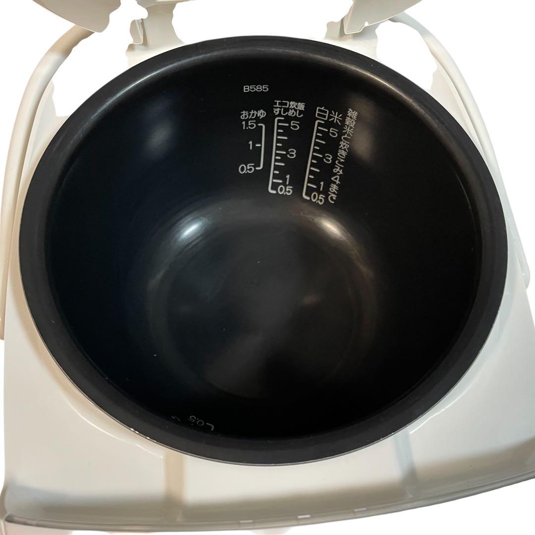 【美品/2025年製】象印 IH炊飯器 NW-VJ10-WA 5.5合 ホワイト