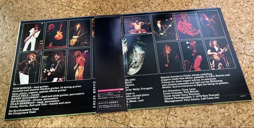 Boston Don't Look Back レコード日本完全版！！