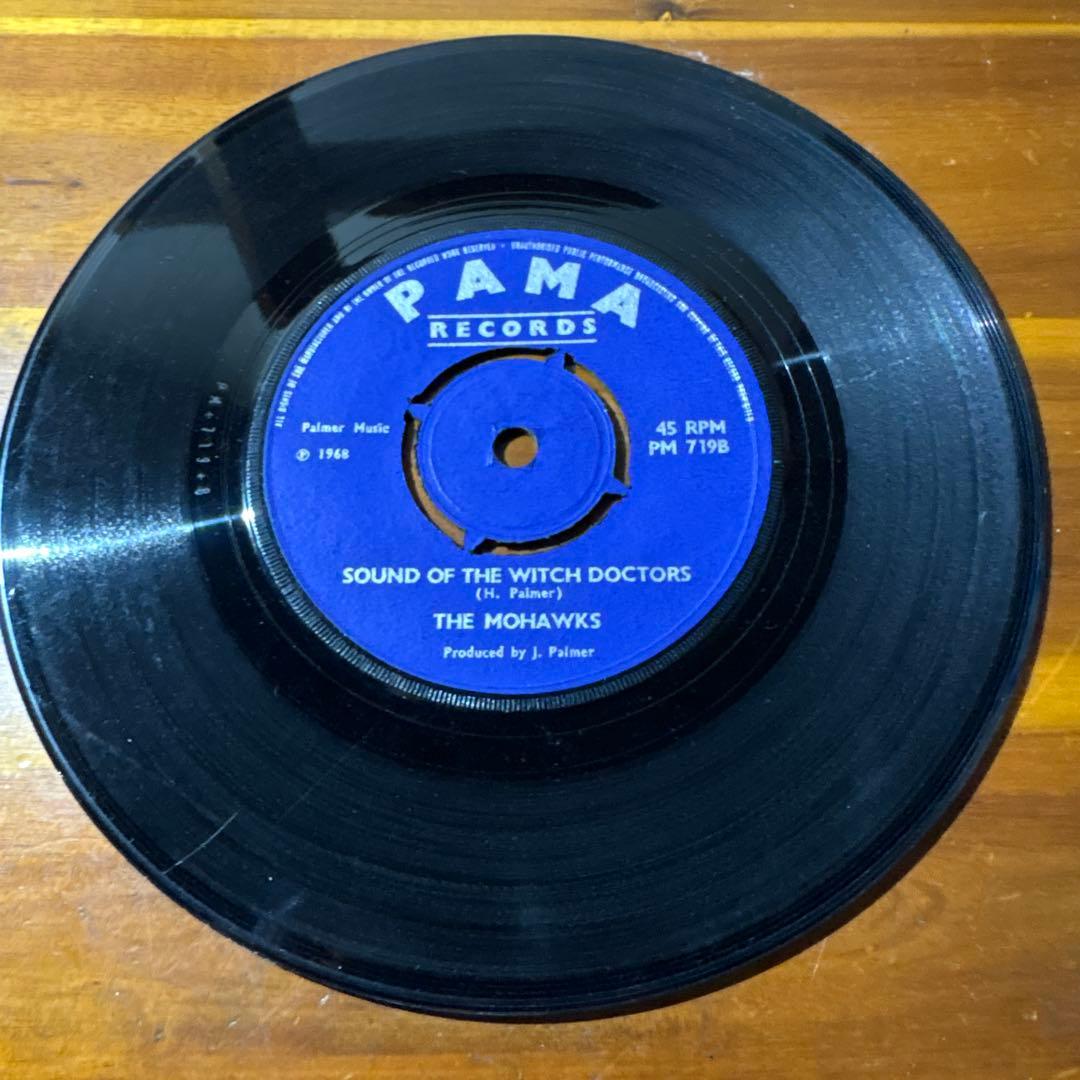 THE CHAMP THE MOHAWKS 45RPM レコード UK PAMA