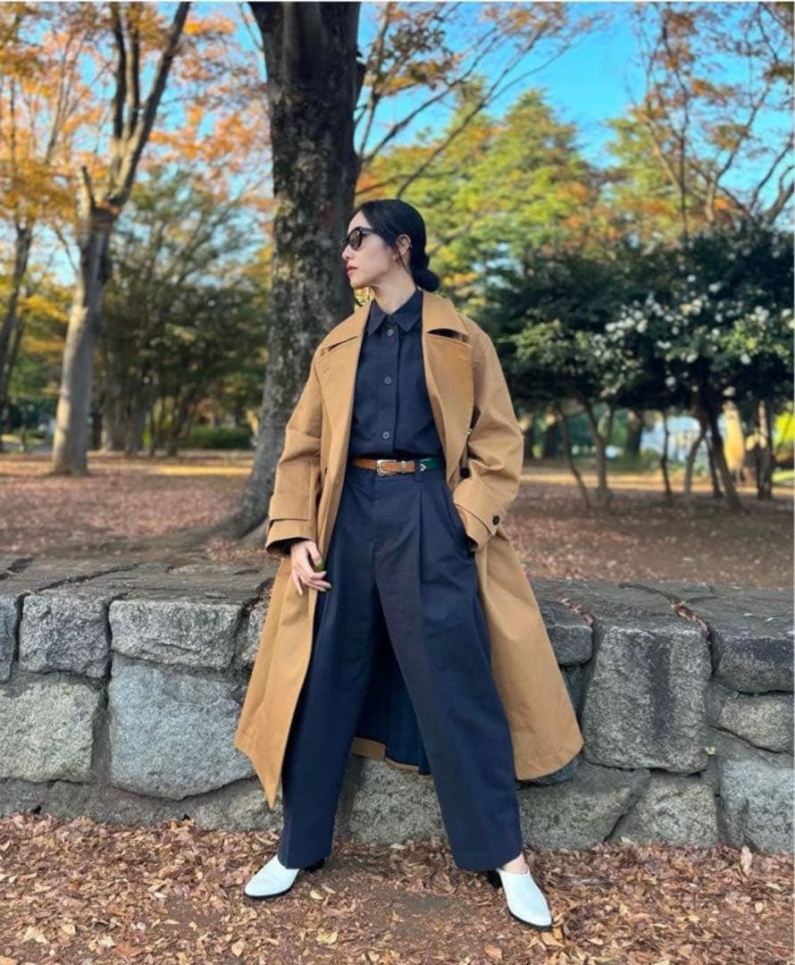 STUDIO NICHOLSON ➕ZARA オーバーサイズトレンチコート