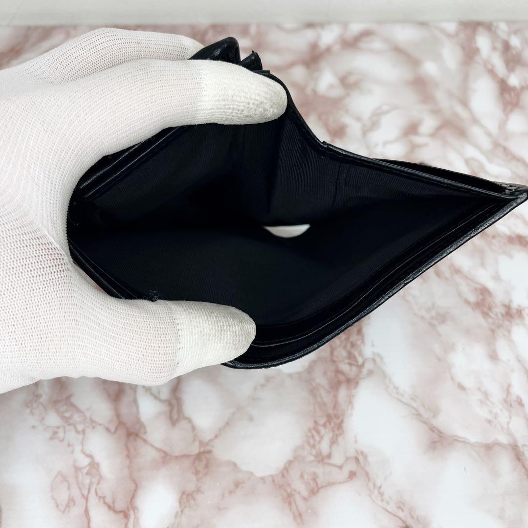25【極美品】agnès b. アニエス・ベー　 二つ折り財布　折り財布