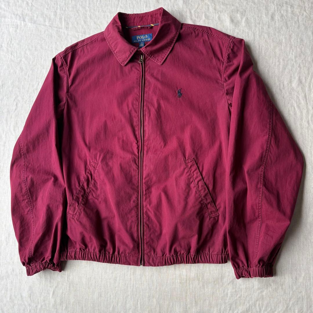 POLO RALPH LAUREN ワインレッド スウィングトップ M