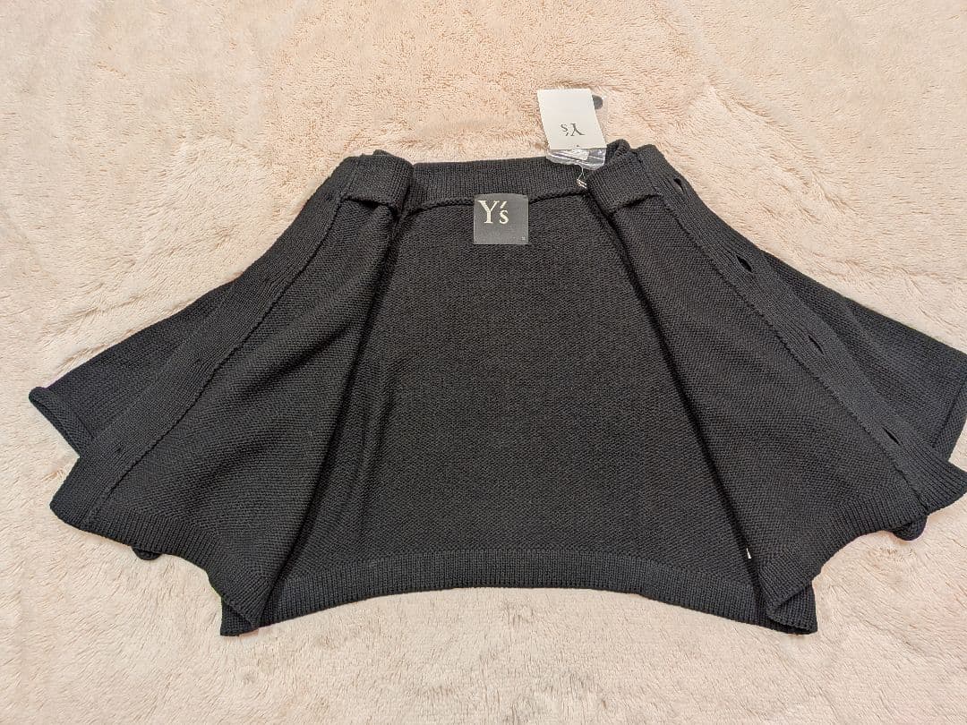 ☆新品☆Y's　ワイズ　ブラック　七分袖　カーディガン サイズ2（Mサイズ相当）