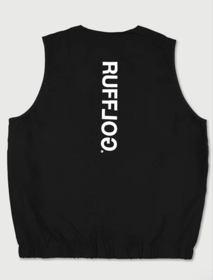 ラフロッグRUFLOG FLEX PLAYFIELD VESTベスト ブラックL