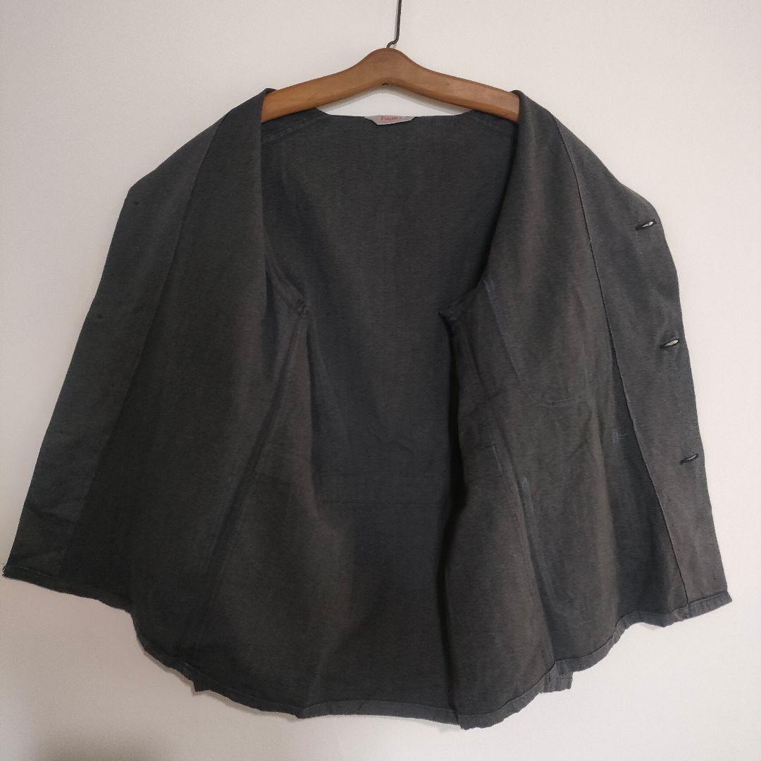 ジャケット・アウター 1970s Pagitex black chambray work jacket
