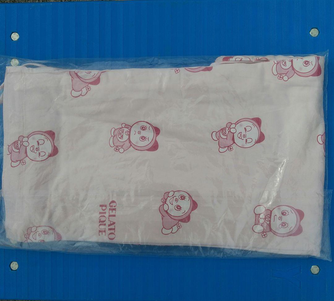 未使用品 ジェラートピケ 総柄ロングパンツ ドラミちゃんコラボ