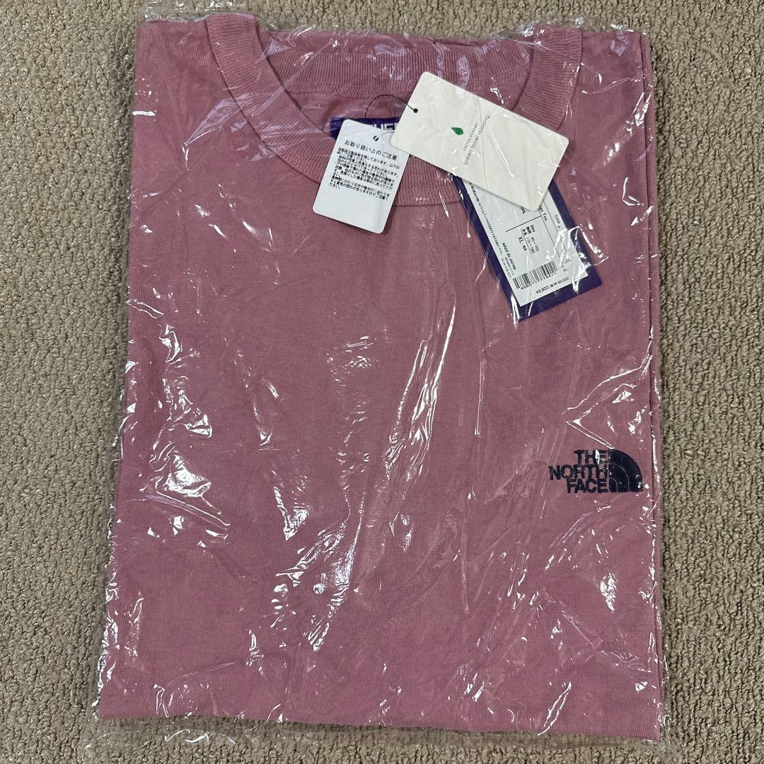 【GLR別注】 ノースフェイスパープルレーベルTシャツ（ピンク）