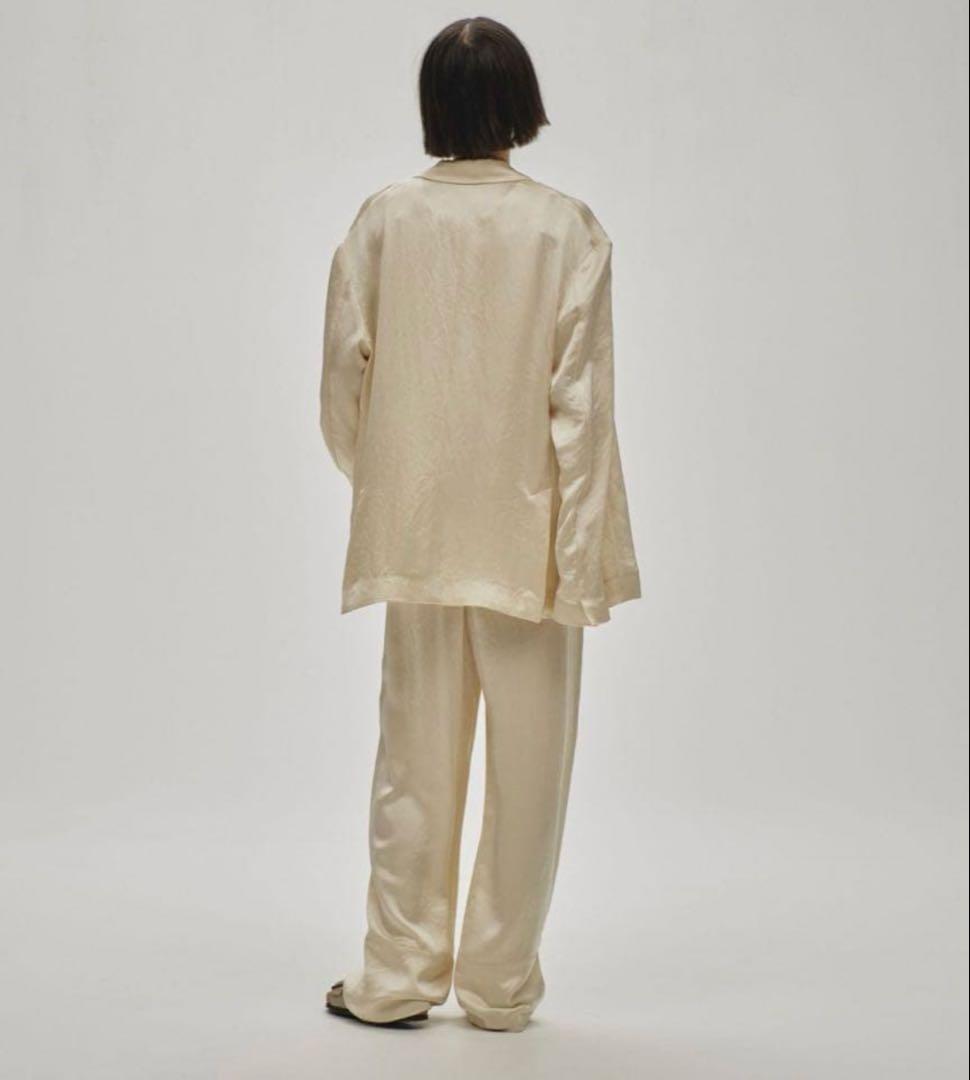 【未使用】TODAYFUL Satin Over Jacket エクリュ36