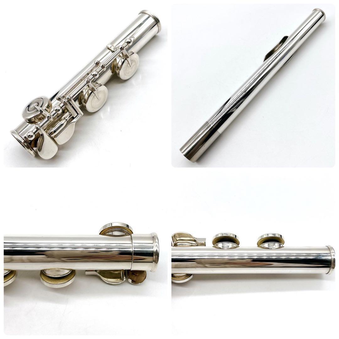 Pearl パールフルート PF-525 Eメカ リップ銀製 ケース付き 美品