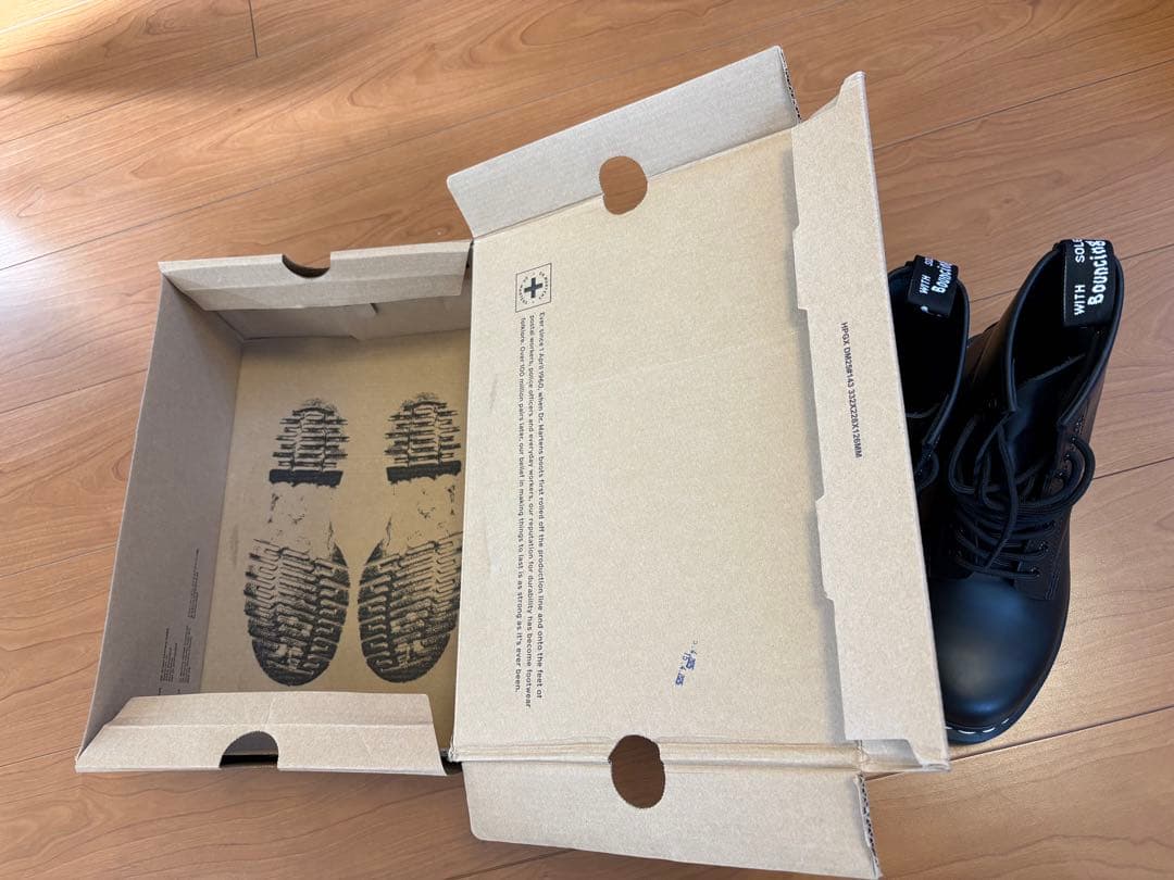 Dr. Martens 8ホール25cmホワイトステッチ　ドクターマーチン