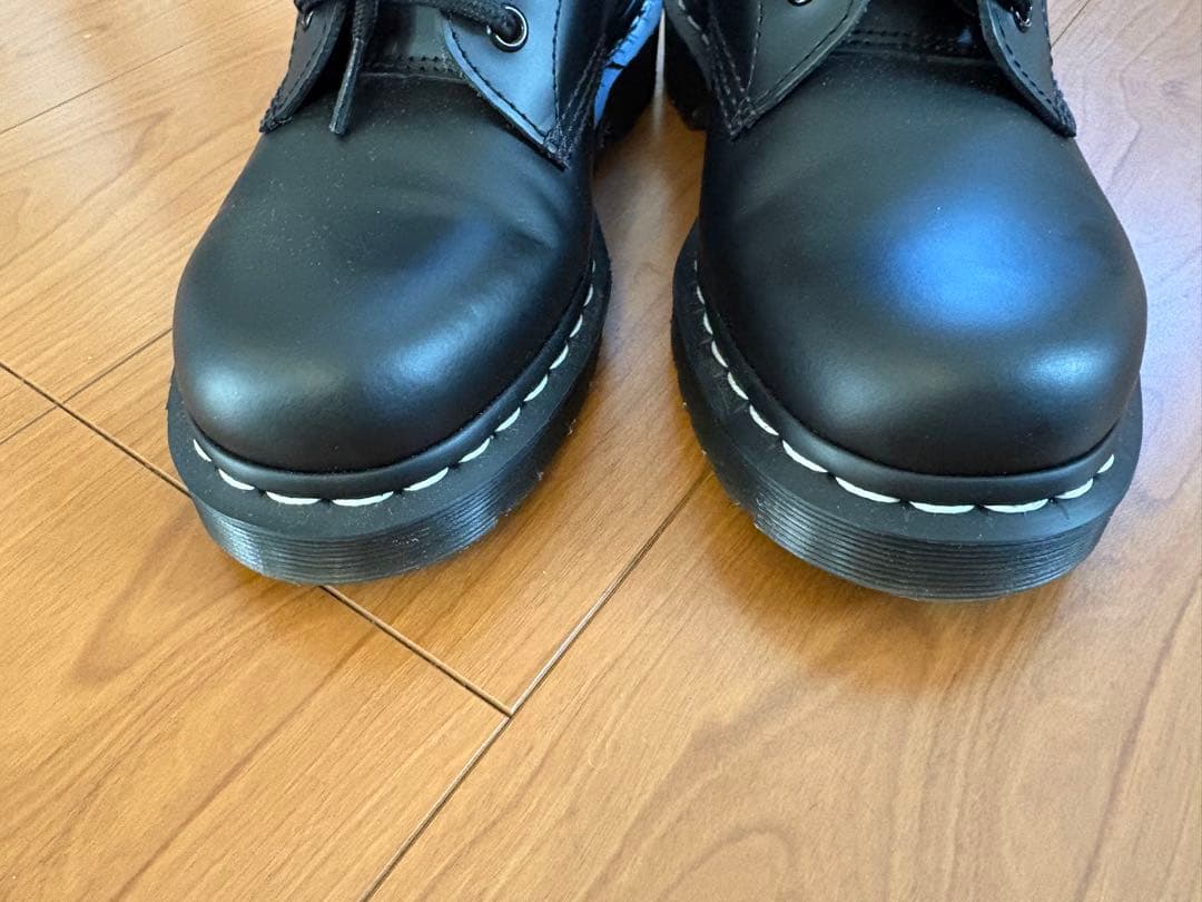 Dr. Martens 8ホール25cmホワイトステッチ　ドクターマーチン