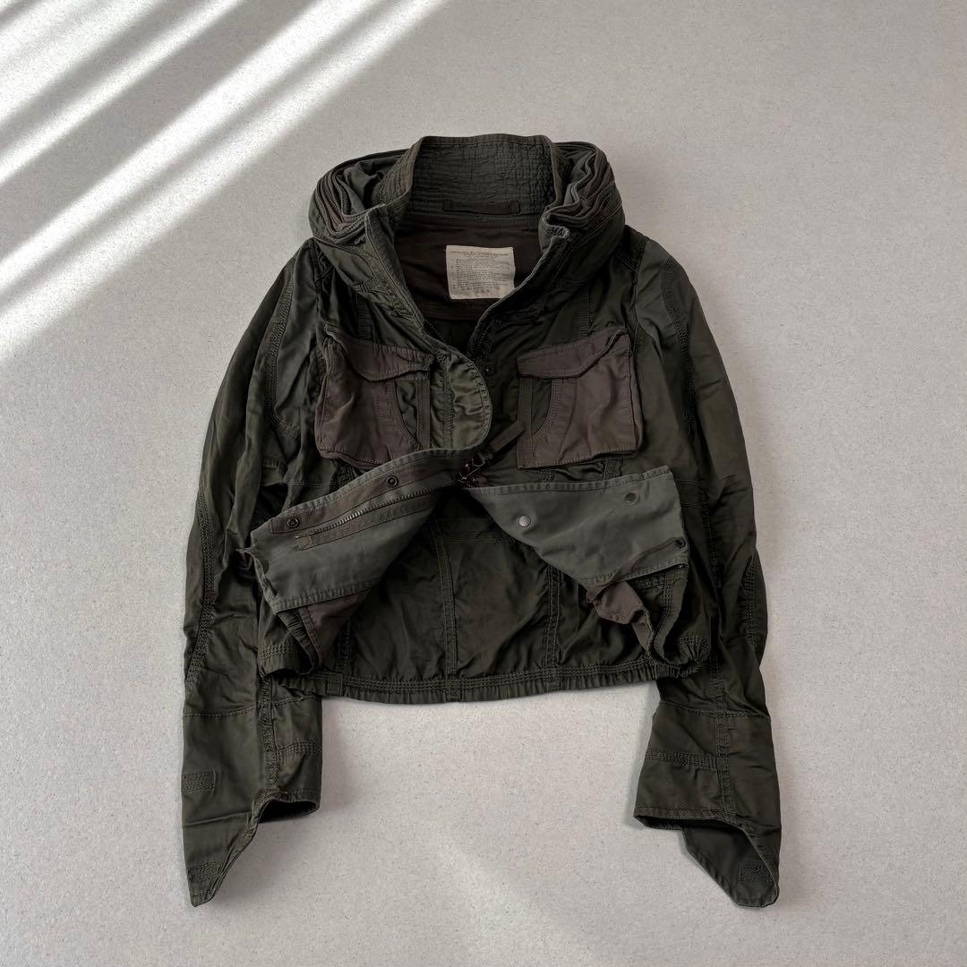 00s goa archive bono jacket khaki 短丈 変形
