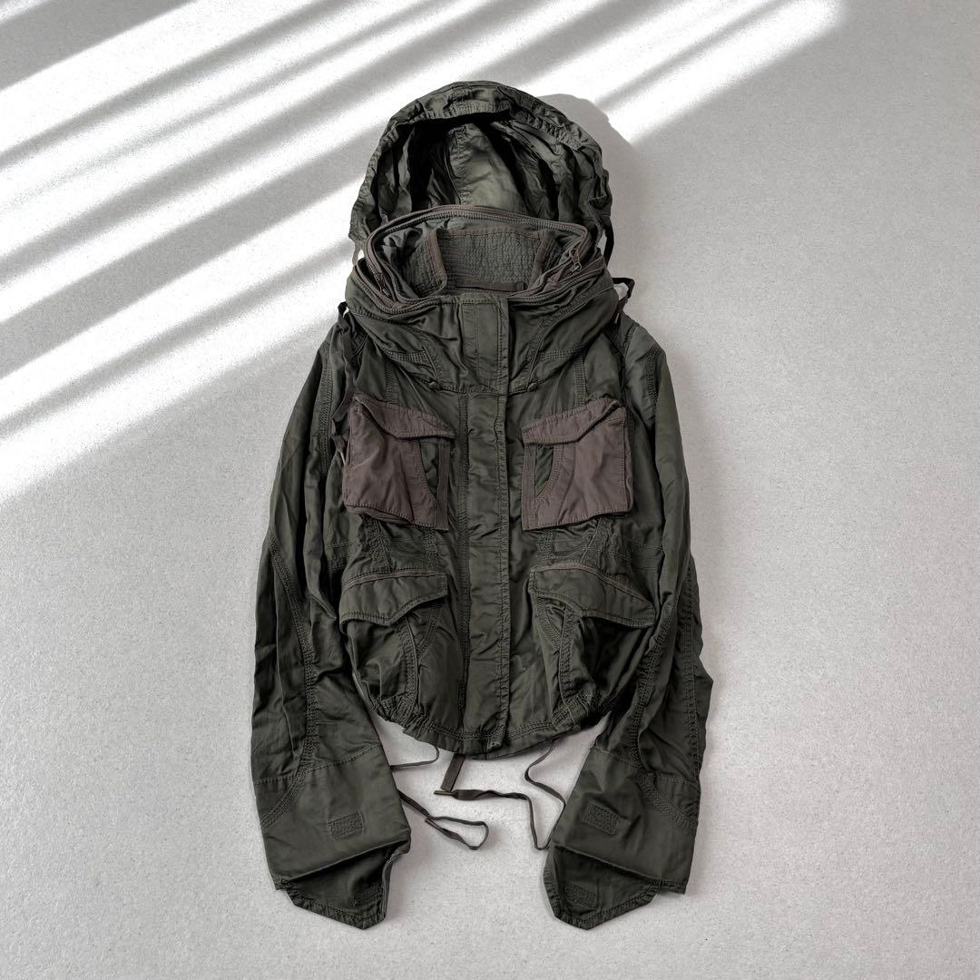 00s goa archive bono jacket khaki 短丈 変形
