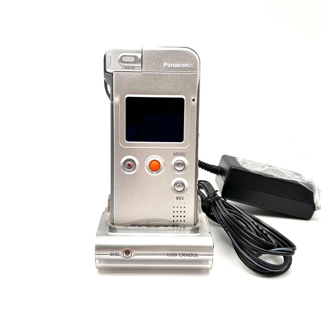 ビデオカメラ Panasonic D-snap SV-AS10 silver