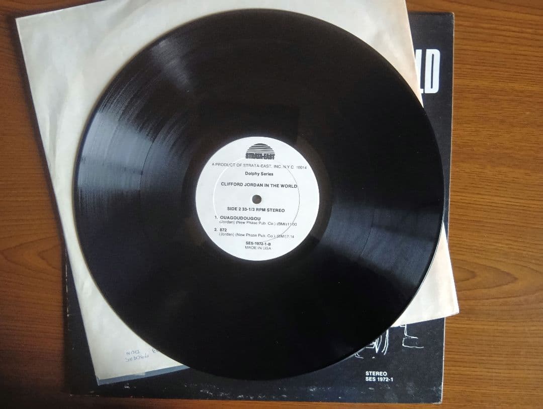 Clifford Jordan In The World オリジナルレアレコード