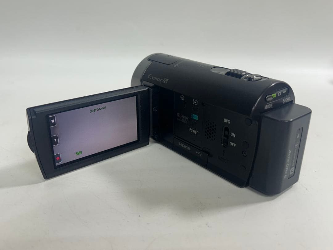 SONY HDR-CX370V ビデオカメラ　ボルドーブラウン