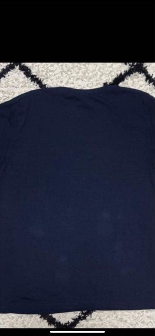 Araki 24ss SINREI Tシャツ Msize - navy×pink