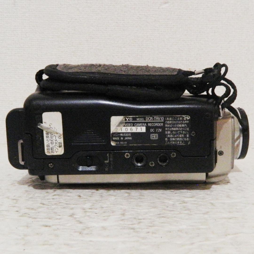 動作品 Sony DCR-TRV10 miniDV ビデオカメラ ダビングなどに