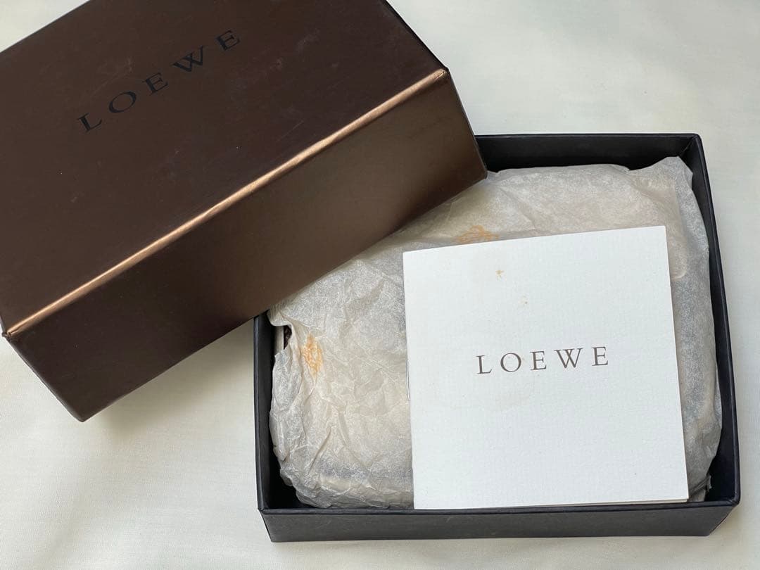 【正規品】LOEWE ロゴキャンバス ショルダーバッグ（2005年頃）