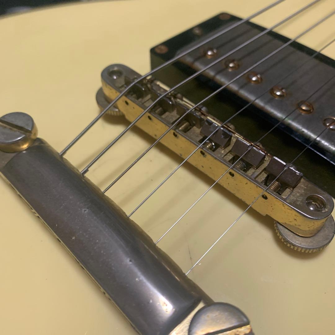 ジ*ー様 Epiphone レスポール　7桁シリアル日本製　クリーム色