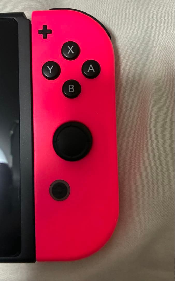 d*9様 Nintendo Switch ネオンピンク 付属品完備 箱無し 動作