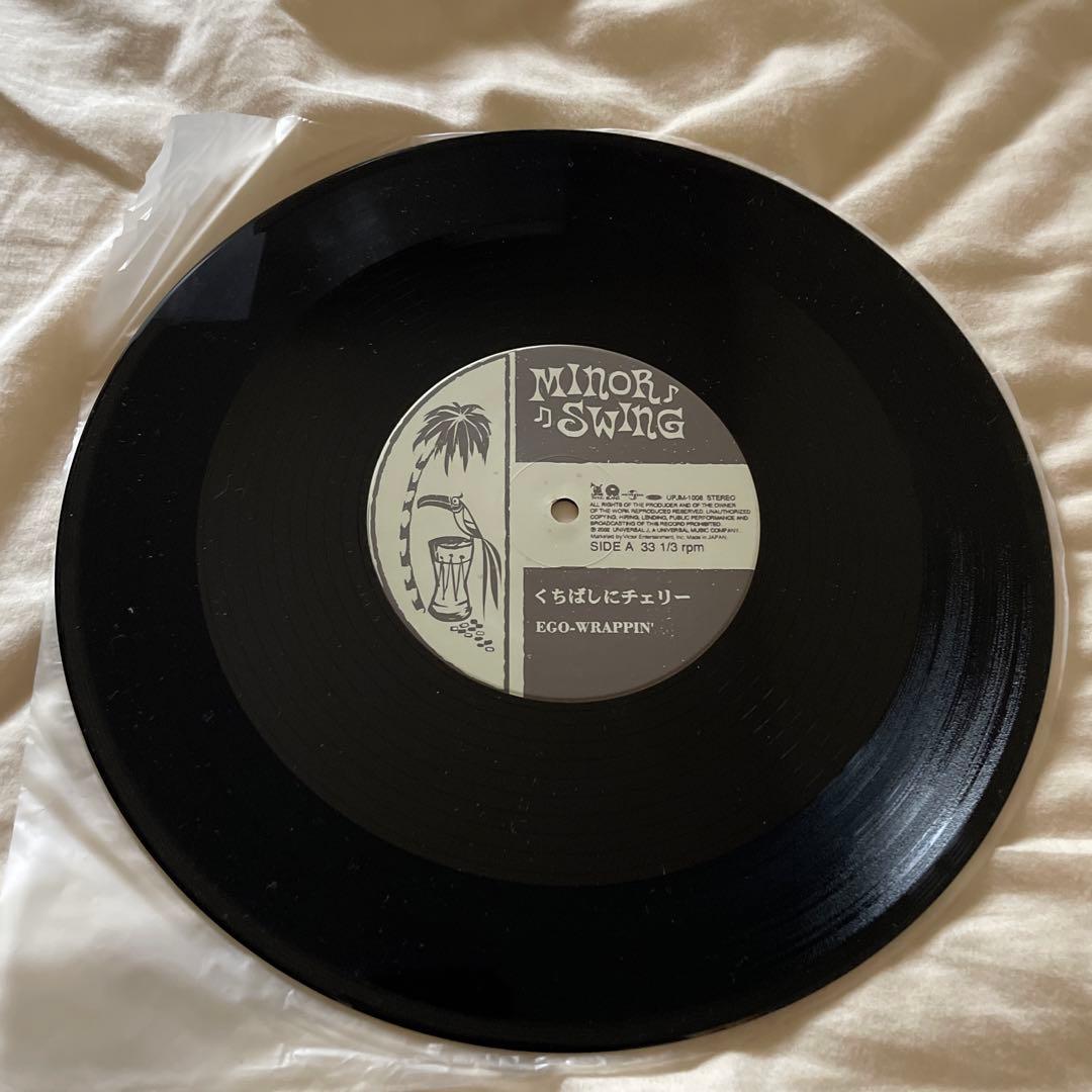 サイン入り　くちばしにチェリー EGO-WRAPPIN' レコード