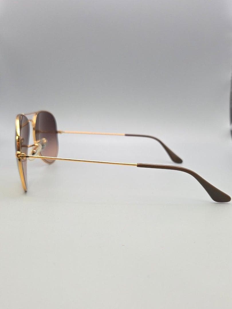 【美品】 レイバン　アビエーター　ブラウン　 58サイズ　Ray-Ban