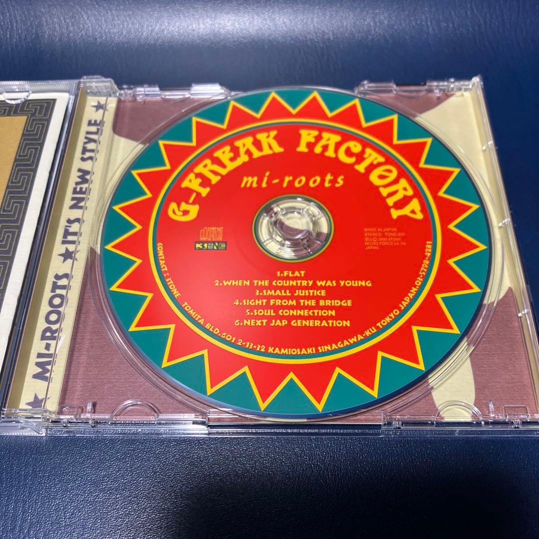 ■[廃盤] G-FREAK FACTORY アルバムCD「mi-roots」■
