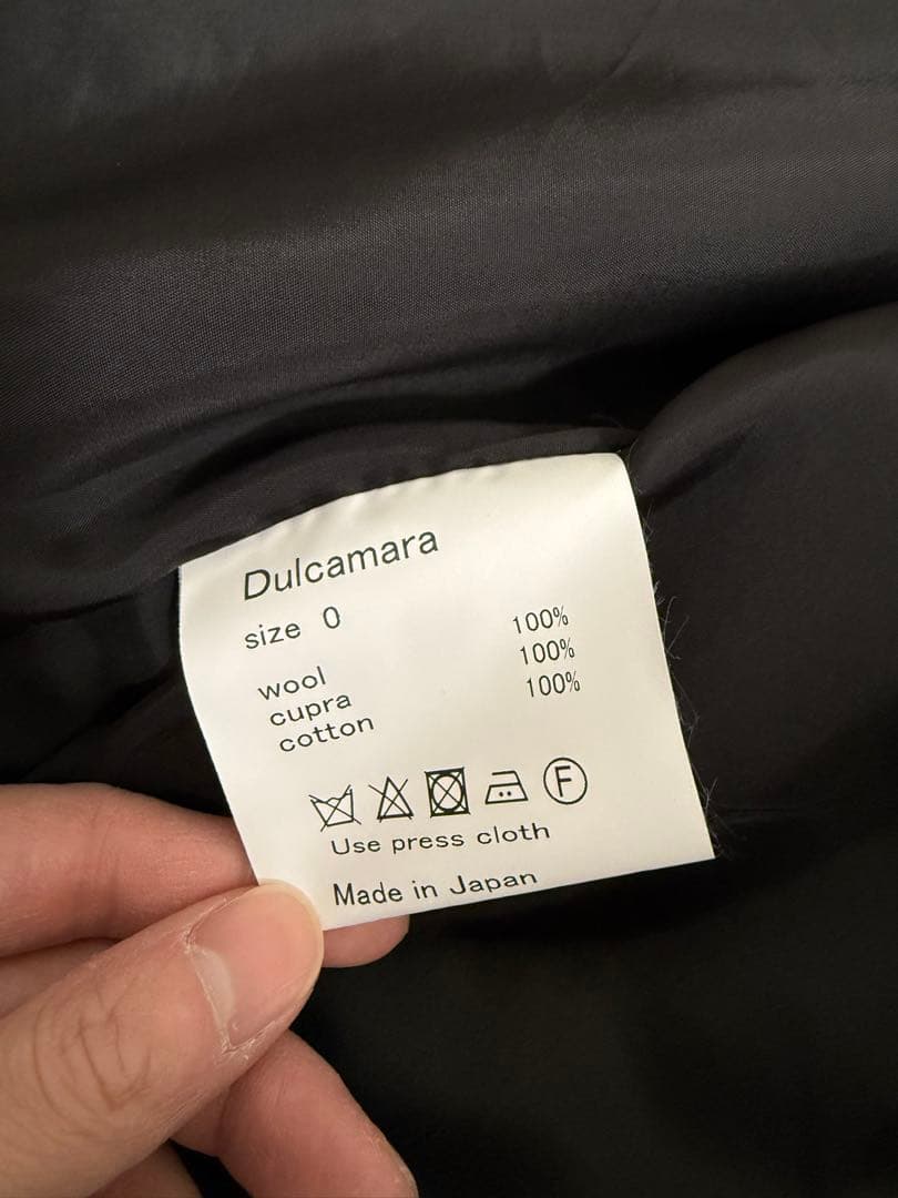 2024aw dulcamaraよそいきセットアップ ブラック