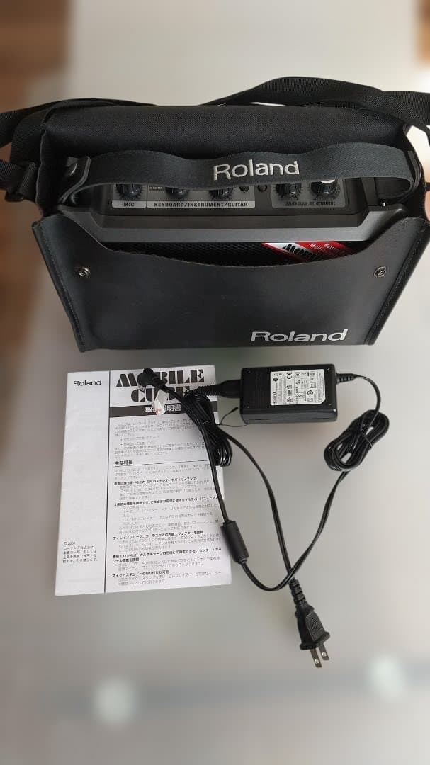 Roland Mobile Cube ポータブルアンプ