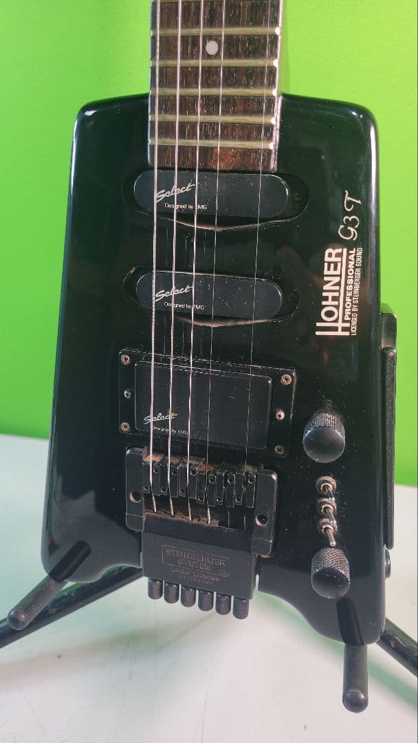 HOHNER g3T ホーナー スタインバーガー ヘッドレスギター動作品