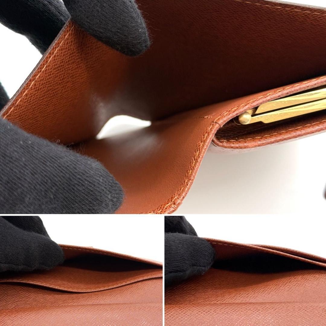 【美品】ルイヴィトン モノグラム ポルトモネ ビエ ヴィエノワ がま口 財布