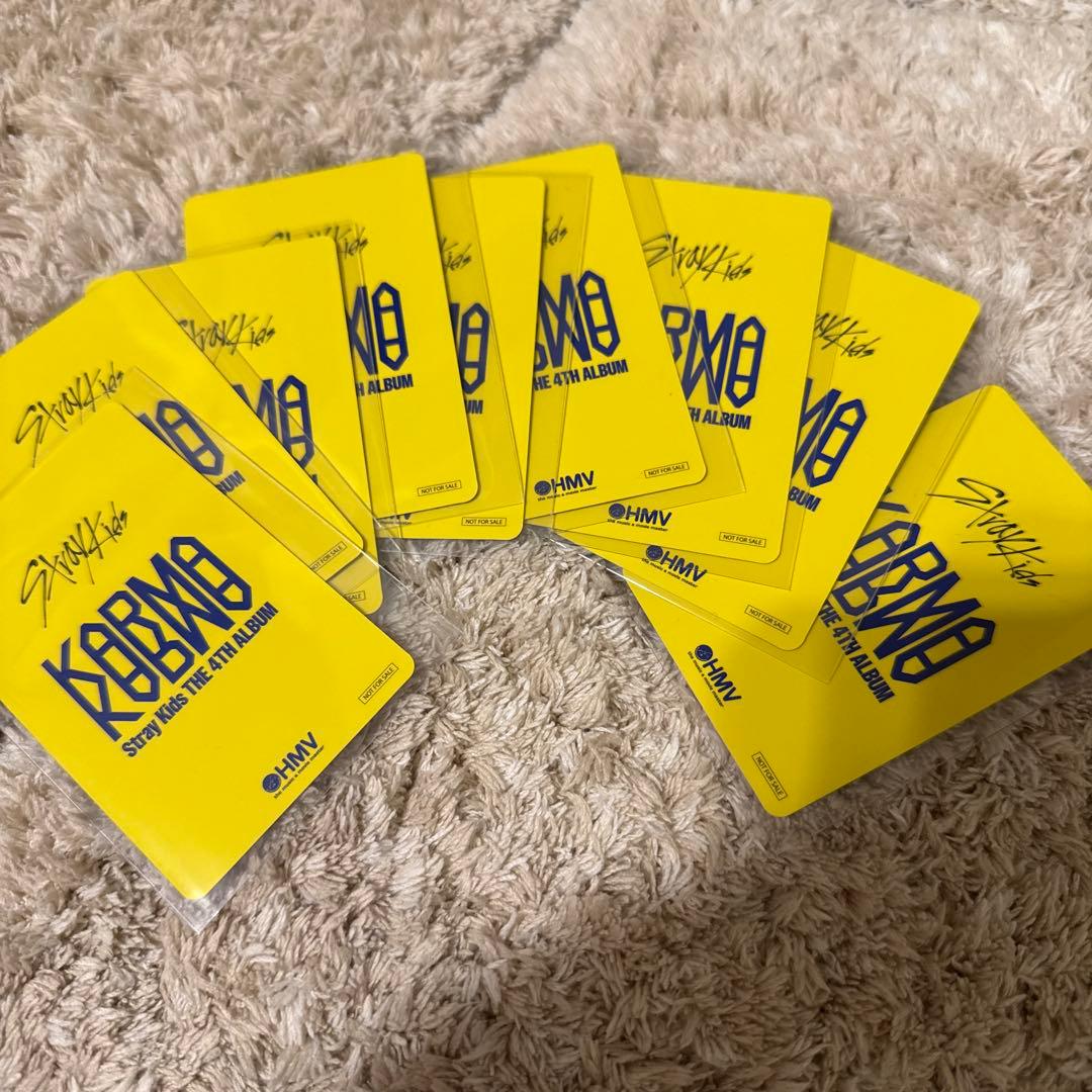 straykids KARMA アコーディオンver8種+ラキドロC9種　コンプ