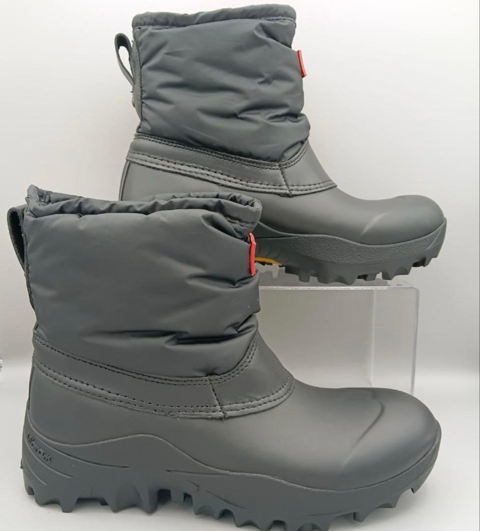 華*様 【美品】ハンター HUNTER スノーブーツ ブラック　23cm UK4