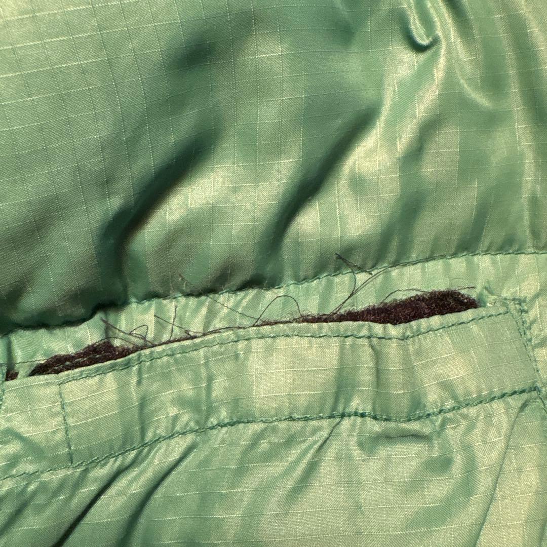 THE NORTH FACE グリーンダウンベスト