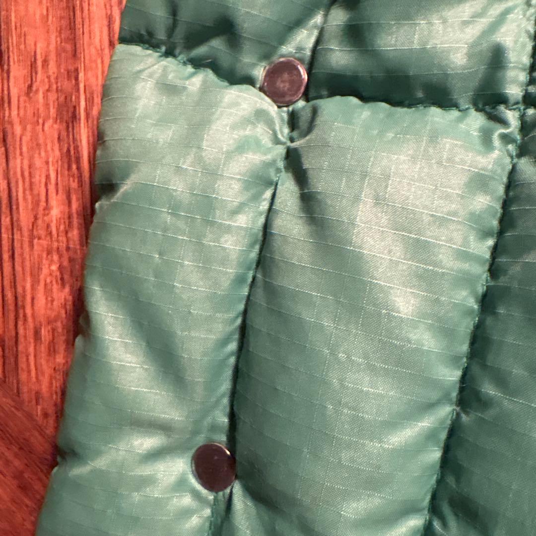 THE NORTH FACE グリーンダウンベスト