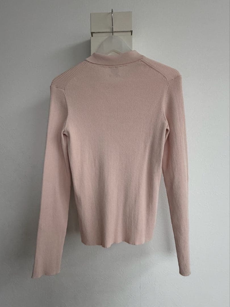 6(ROKU) RIB SHIRT CARDIGAN リブシャツカーディガン